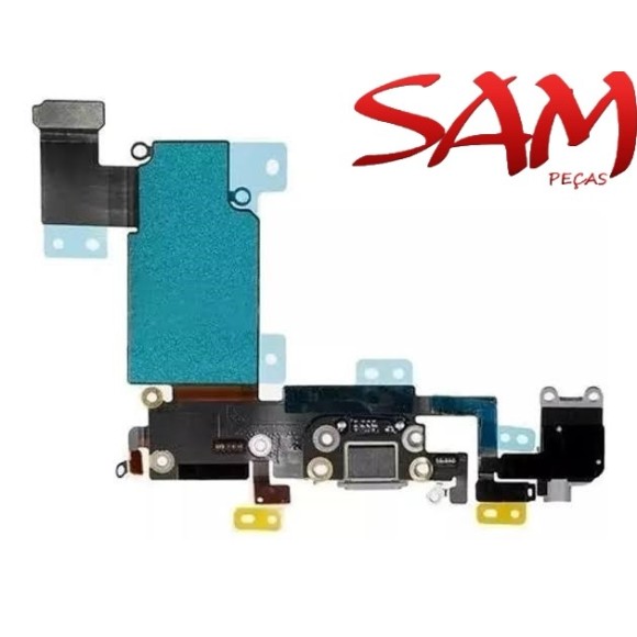 CONECTOR COM FLEX/PLACA IPHONE 6S PLUS