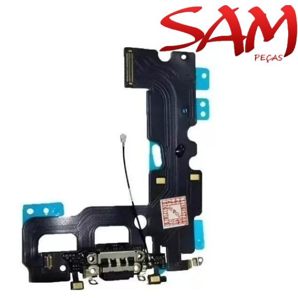 CONECTOR COM FLEX/PLACA IPHONE 7G