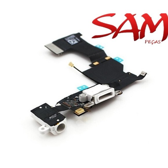 CONECTOR COM FLEX/PLACA IPHONE 5G