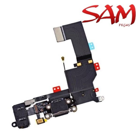 CONECTOR COM FLEX/PLACA IPHONE 5S