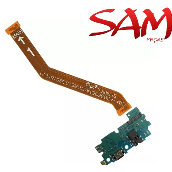 CONECTOR COM FLEX/PLACA SAMSUNG A30