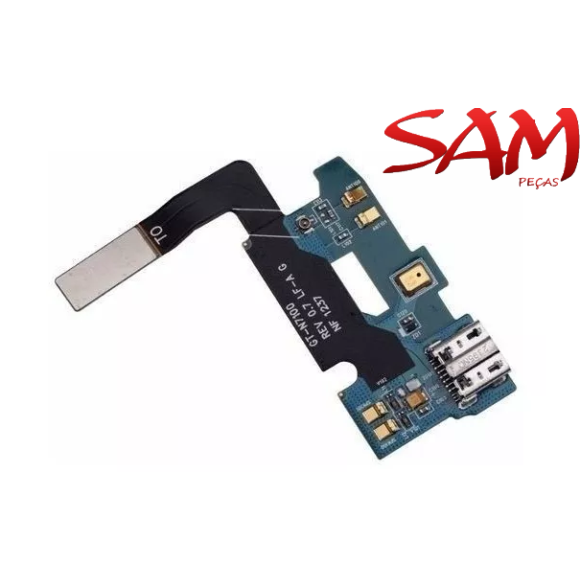 CONECTOR COM FLEX/PLACA SAMSUNG NOTE 2