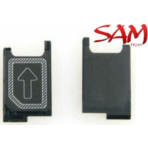 GAVETA DE CHIP SONY Z3 PRETO