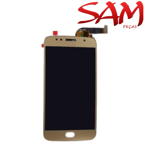 FRONTAL MOTO G5S DOURADO