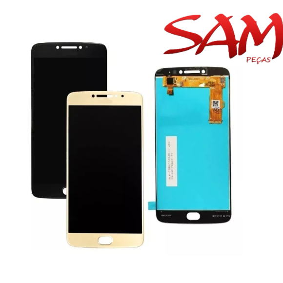 FRONTAL MOTO E4 PLUS DOURADO