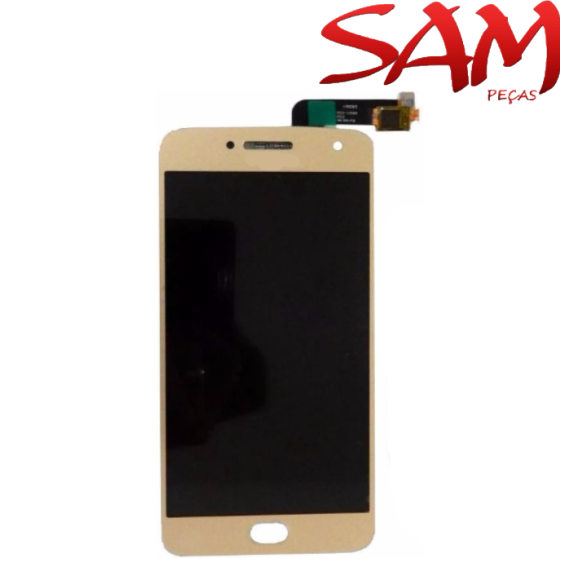 FRONTAL MOTO G5 PLUS DOURADO