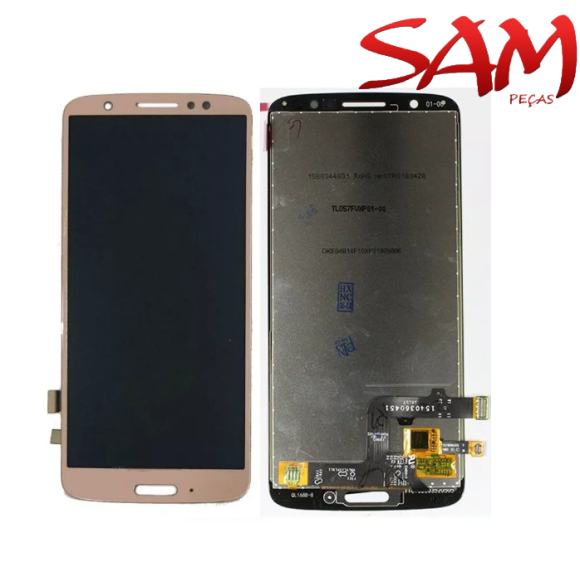 FRONTAL MOTO G6 DOURADO