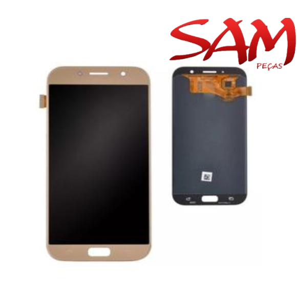 FRONTAL SAMSUNG A720 C/B DOURADO