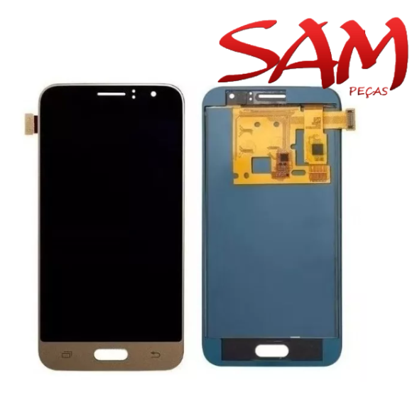 FRONTAL SAMSUNG J120 C/B DOURADO