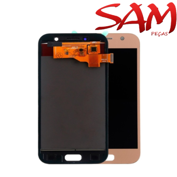 FRONTAL SAMSUNG A520 C/B DOURADO