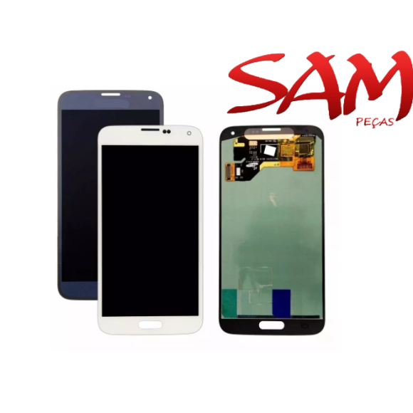 FRONTAL SAMSUNG S5/G900 C/B BRANCO