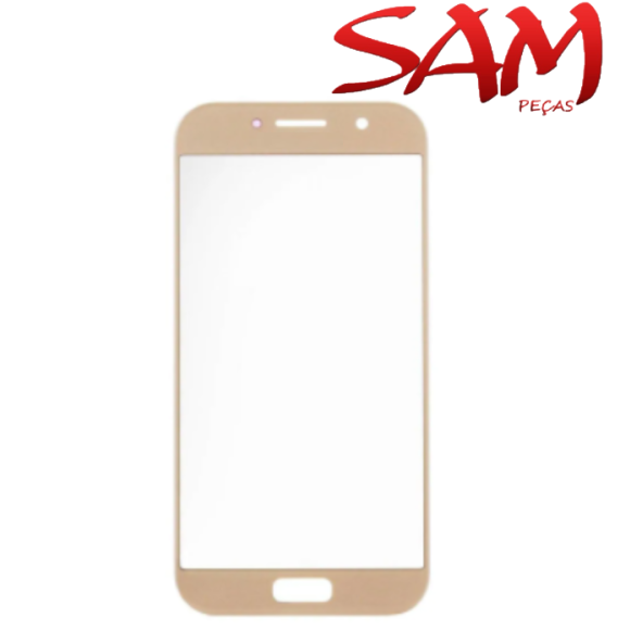 VIDRO SAMSUNG A520 DOURADA