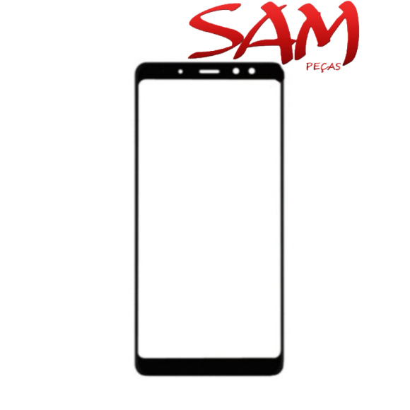 VIDRO SAMSUNG A8/A530 PRETO