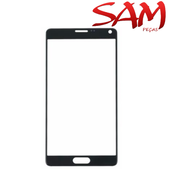 VIDRO SAMSUNG NOTE 4 PRETO