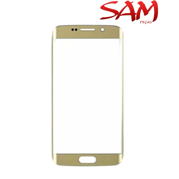 VIDRO SAMSUNG S6 EDGE DOURADO