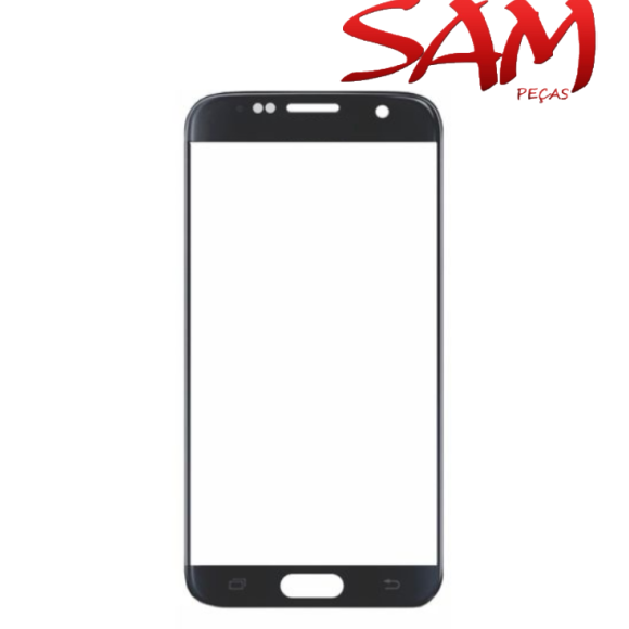 VIDRO SAMSUNG S7 PRETO