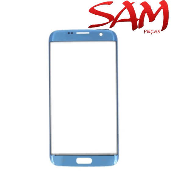 VIDRO SAMSUNG S7 EDGE AZUL