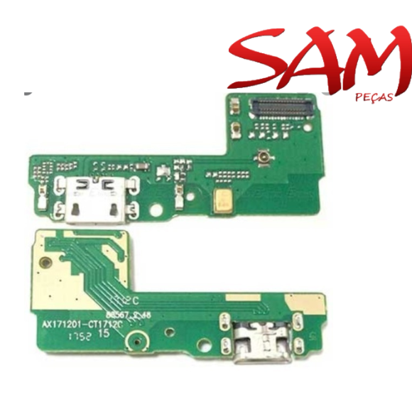 CONECTOR COM FLEX/PLACA REDMI 5