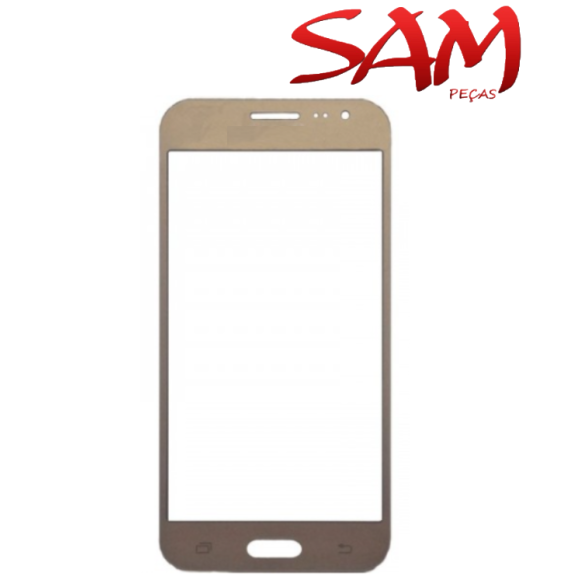 VIDRO SAMSUNG J2 DOURADO