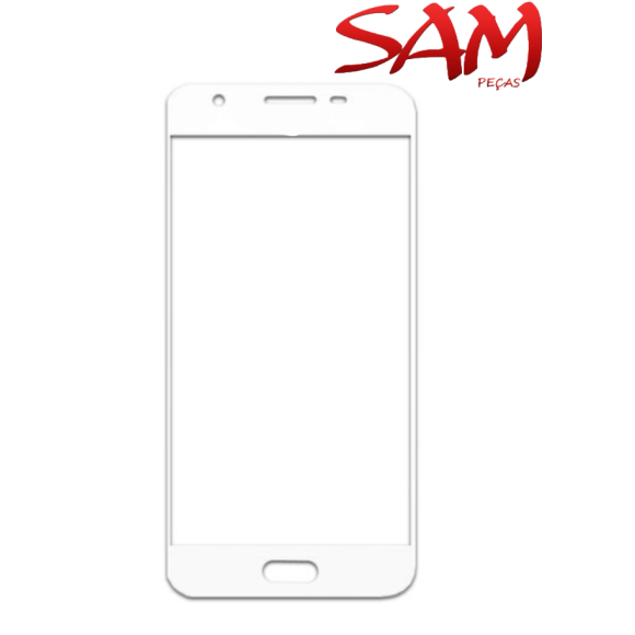 VIDRO SAMSUNG J5 PRIME BRANCO