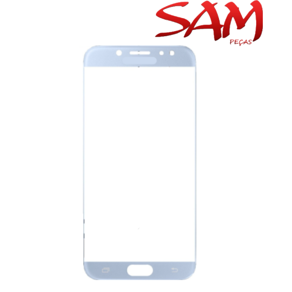 VIDRO SAMSUNG J730/J7 PRO AZUL NACIONAL