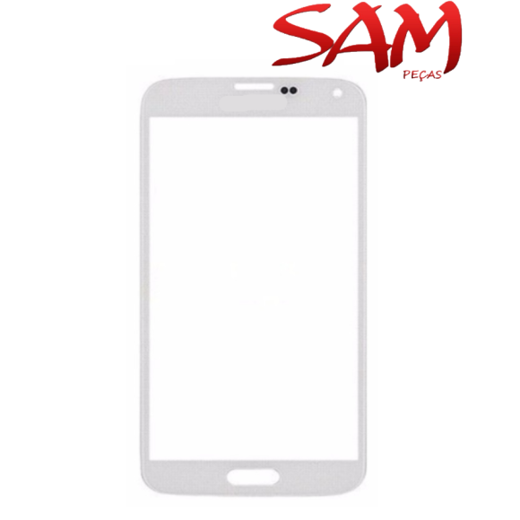 VIDRO SAMSUNG S5 MINI BRANCO