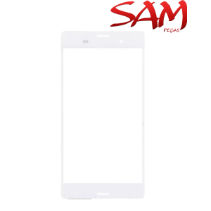 VIDRO SONY Z3 BRANCO