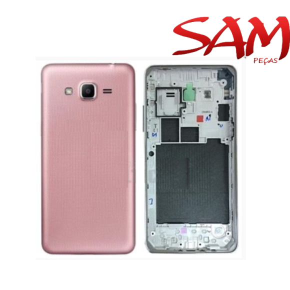 CARCAÇA COMPLETA SAMSUNG J2 PRIME ROSA