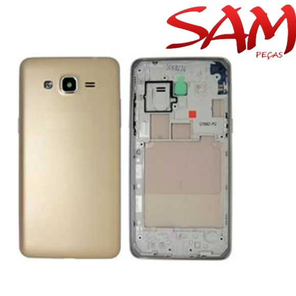 CARCAÇA COMPLETA SAMSUNG J2 PRIME DOURADA