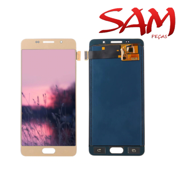 FRONTAL SAMSUNG A510 C/B  DOURADO