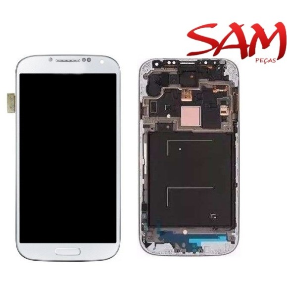 FRONTAL SAMSUNG S4 C/B BRANCO