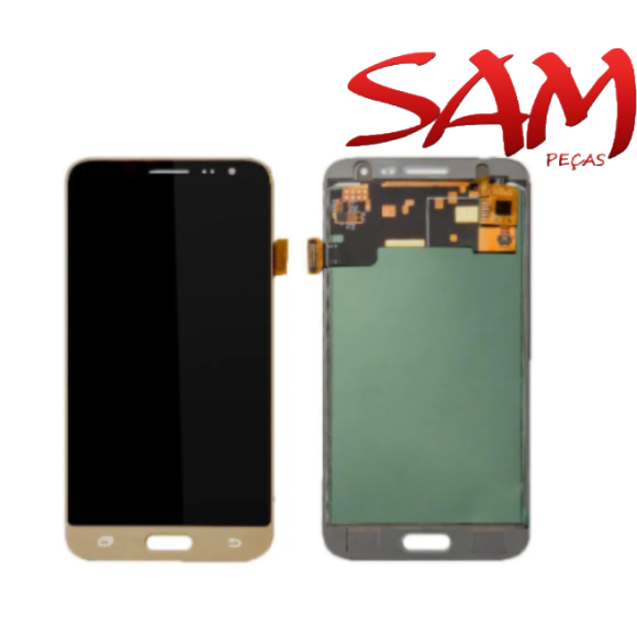 FRONTAL SAMSUNG J3 INCELL DOURADO