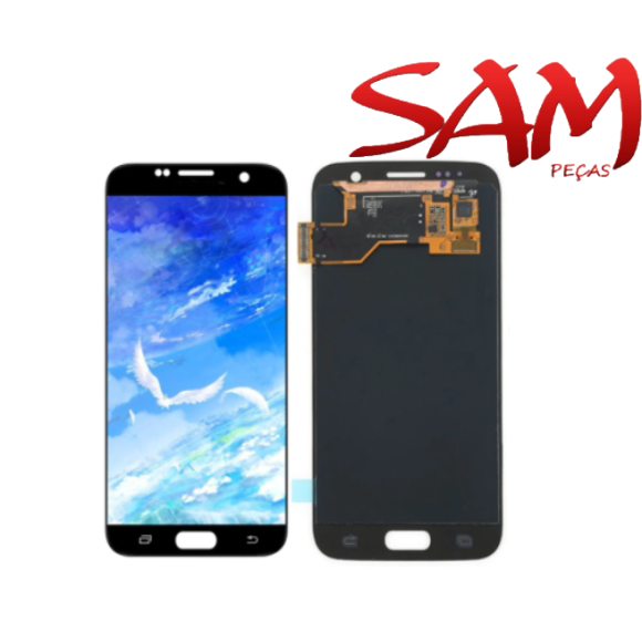 FRONTAL SAMSUNG S7 INCELL PRETA