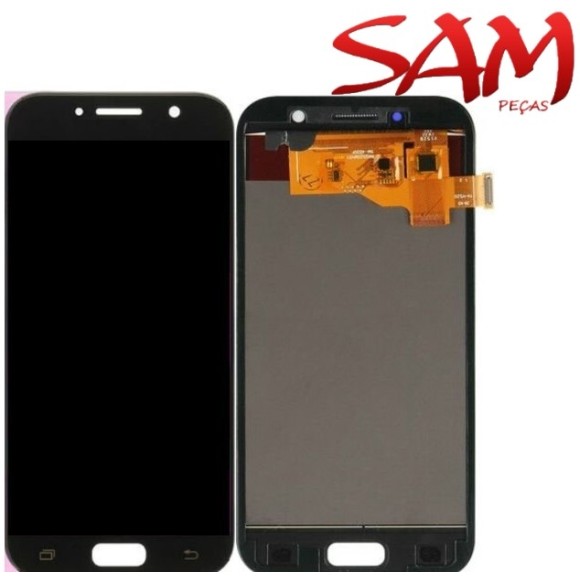 FRONTAL SAMSUNG A520 C/B PRETO