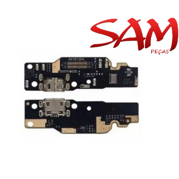 CONECTOR COM FLEX/PLACA NOTE 6 PRO