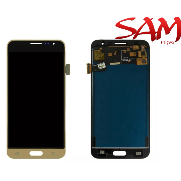 FRONTAL SAMSUNG J3 C/B DOURADO