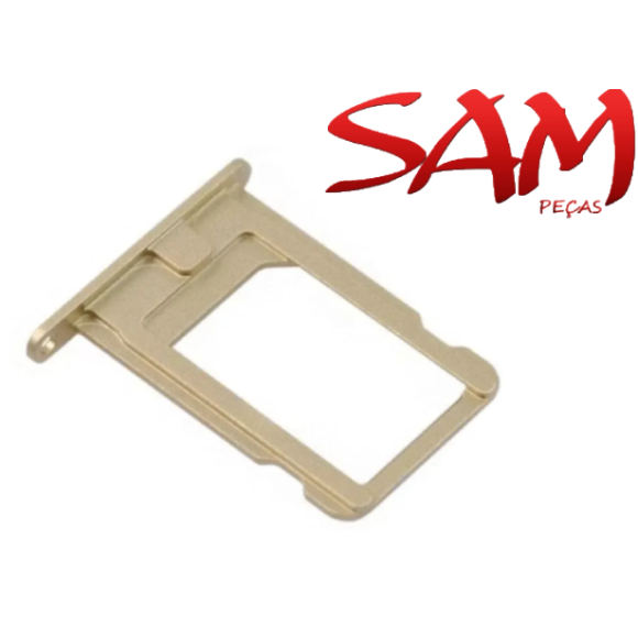 GAVETA DE CHIP IPHONE 5S DOURADO