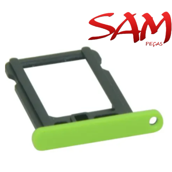 GAVETA DE CHIP IPHONE 5C VERDE