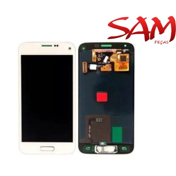 FRONTAL SAMSUNG S5 MINI ORIGINAL BRANCO