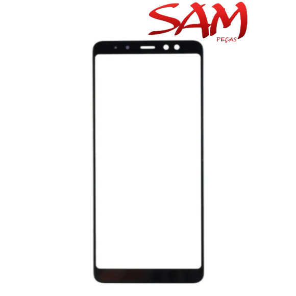 VIDRO SAMSUNG A8 PLUS/A570 PRETO