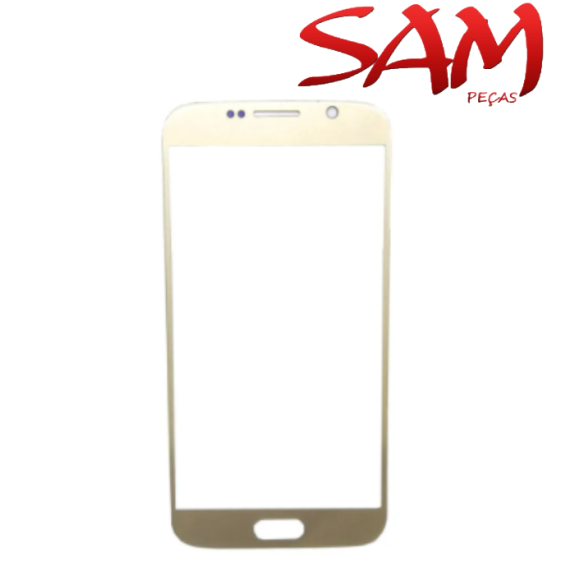 VIDRO SAMSUNG S6 DOURADO