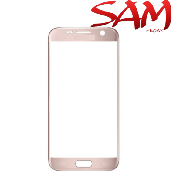 VIDRO SAMSUNG S7 EDGE ROSA