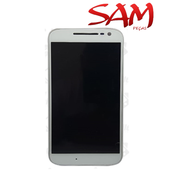 FRONTAL MOTO G4 S/ARO BRANCO