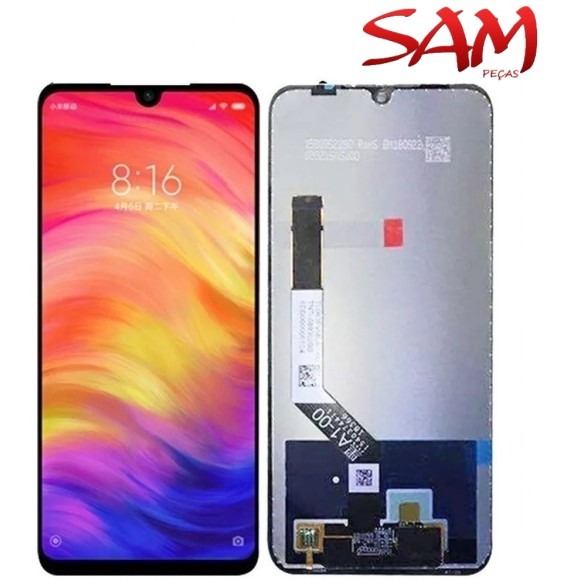 FRONTAL XIAOMI REDMI NOTE 7 PRETO